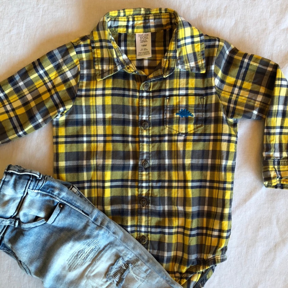 Carters long sleeve onesie